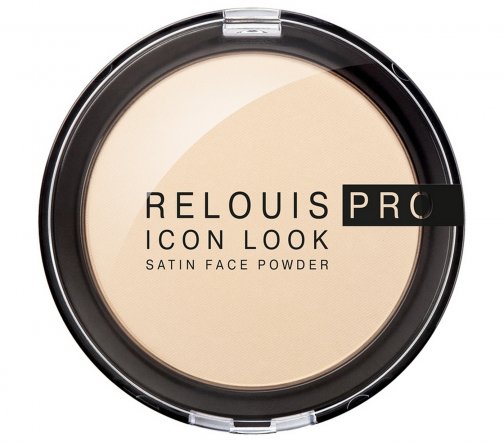 Relouis Pro Пудра компактная Icon Look Сатиновый финиш (Образ иконы)