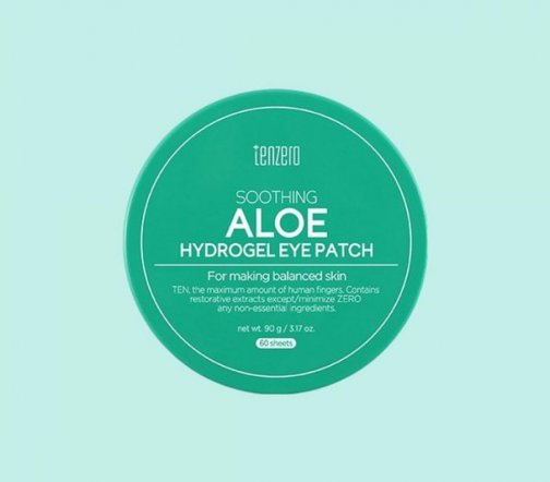 Tenzero Soothing Aloe Eye Patch Патчи для глаз успокаивающие  с алоэ