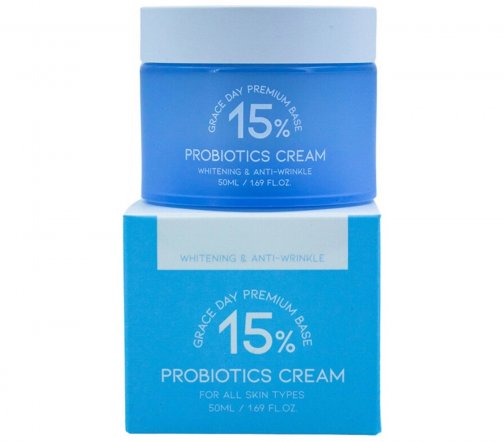 Grace Day Premium Base Крем для лица с пробиотиками Probiotics 15% 50мл