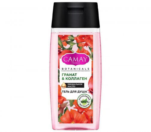 Camay Botanicals Гель для душа Цветы граната