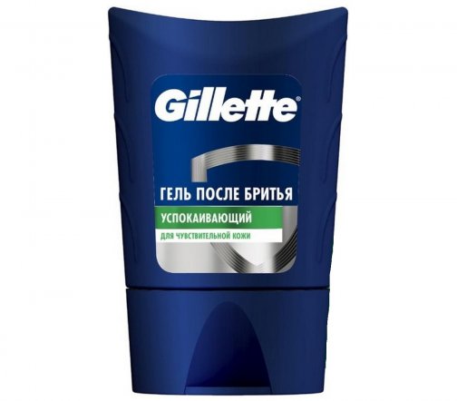 Gillette Men Sensitive Skin Гель после бритья для чувствительной кожи 75мл