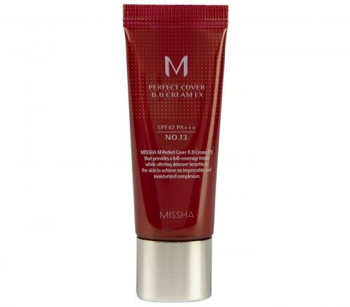 Missa M Perfect Cover BB Cream EX Тональный BB крем Идеальное покрытие SPF42 PA+++ тон 13 20мл