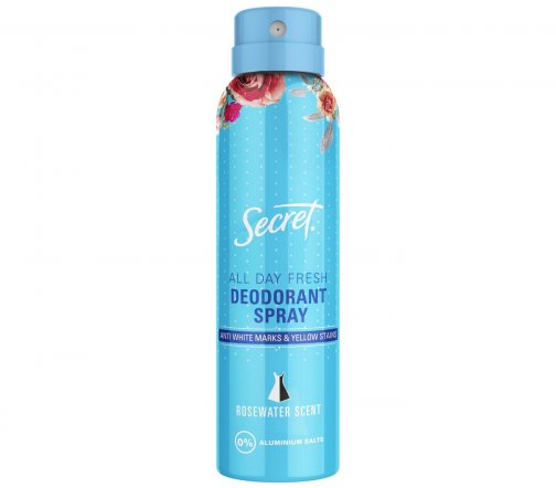 Secret Дезодорант-спрей Rosewater Scent 150мл