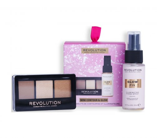 Makeup Revolution Набор Mini Contour&Glow