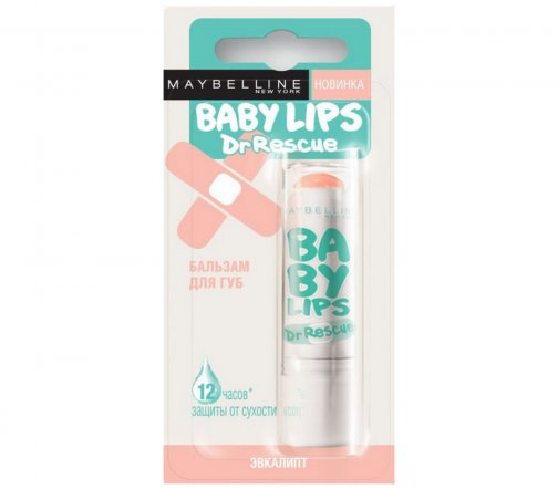 Maybelline Бальзам для губ Baby Lips увлажняющий Эвкалипт