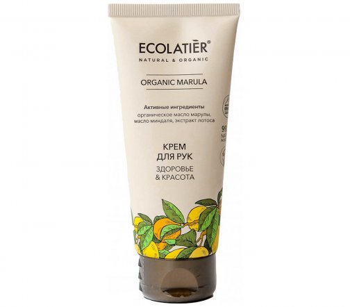 Ecolatier Organic Marula Крем для рук Здоровье и красота 100мл