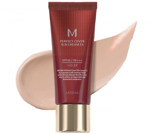 Missha Perfect Cover Тональный BB-крем Идеальное покрытие SPF42 20мл