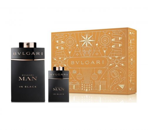 Bvlgari Men In Black Набор Туалетная вода 100мл+Туалетная вода 15мл