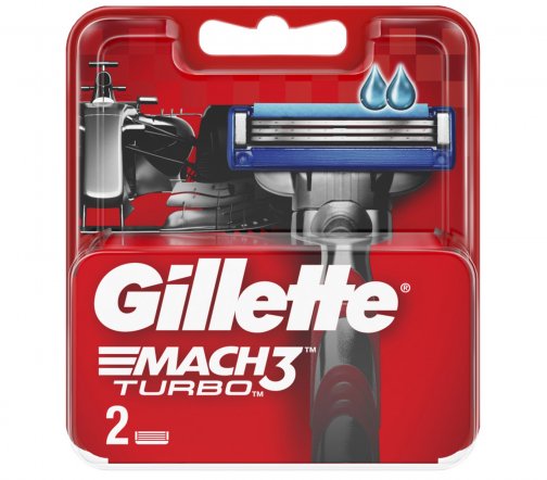 Gillette Men Mach3 Turbo Кассета сменная 2шт