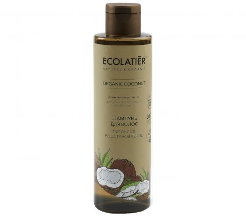 Ecolatier Organic Coconut Шампунь Питание и восстановление 250мл