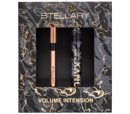 Stellary Набор Volume Intension Тушь Black Onyx+Карандаш для глаз 04