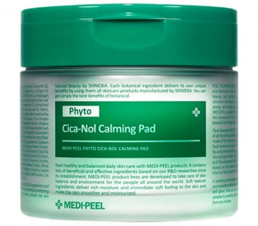Medi-Peel Cica-Nol Calming Pad Пэды интенсивно успокаивающие для лица 70мл