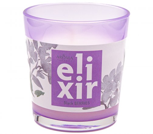 Aroma Harmony Свеча ароматическая Elixir Black Berries 140гр