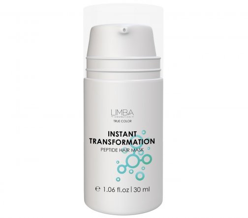 Limba Cosmetics Маска пептидная Экспресс-восстановление волос Instant Transformation 30мл