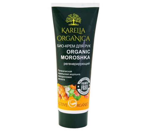 Karelia Organica Крем для рук Organic Moroshka Регенерирующий 75мл
