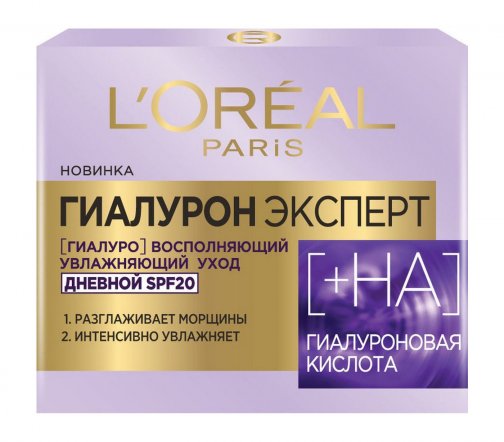 L'Oreal Paris Гиалурон Эксперт Крем дневной для лица SPF20 50мл