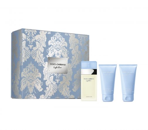 Dolce & Gabbana Light Blue Набор Туалетная вода Light Blue 50мл+Крем для тела 50мл+Гель для душа 50м