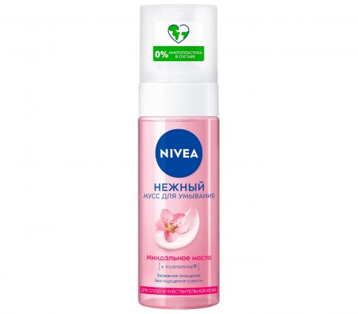 Nivea Мусс нежный для умывания для сухой и чувствительной кожи лица 150мл