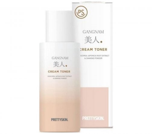PrettySkin Gangam Cream Toner Крем-тонер с алмазным порошком 300мл