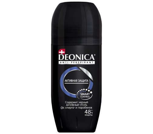 Deonica Men Дезодорант-антиперспирант ролик Активная защита 50мл