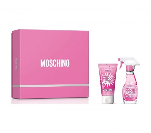 Moschino Pink Fresh Couture Набор Туалетная вода 30мл+Лосьон для тела 50мл