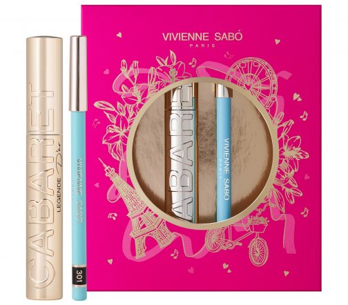 Vivienne Sabo Набор Тушь Cabaret Legende D'Or 01+Карандаш для глаз Liner Flirteur 301