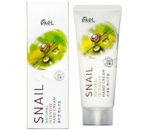 Ekel Natural Intensive Крем для рук с Улиткой 100мл