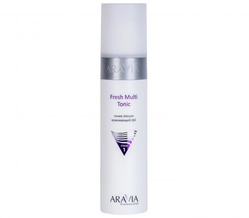 Aravia Professional Тоник-лосьон освежающий для лица 2в1 250мл