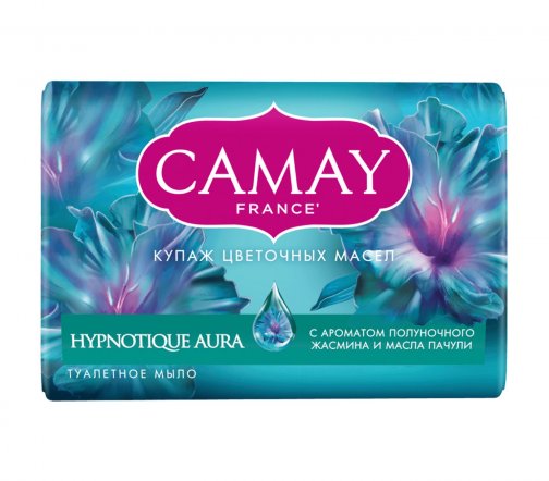 Camay Hypnotique Aura Мыло Жасмин и Масло пачули 85гр