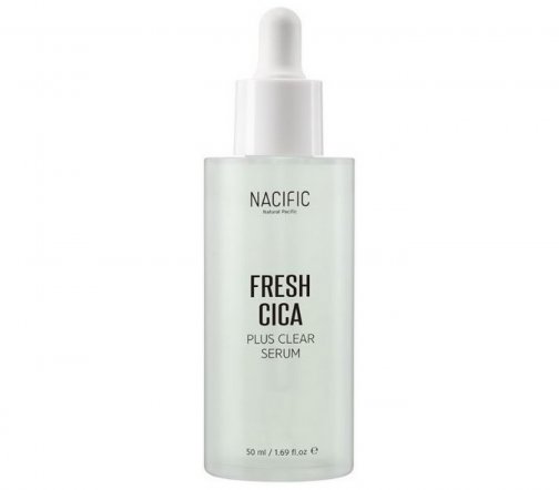Nacific Fresh Cica Plus Clear Serum Сыворотка успокаивающая с центеллой 50мл