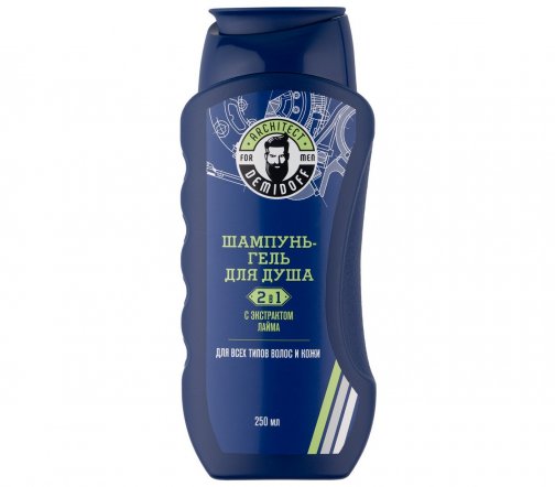 Architect Demidoff Шампунь-гель для душа 2в1 с экстрактом лайма 250мл