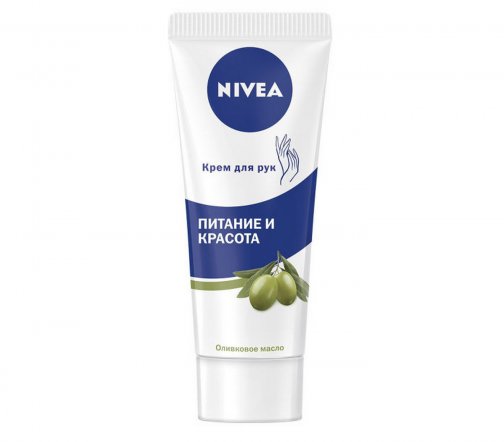 Nivea Питание и красота Крем для рук Оливковое масло 75мл