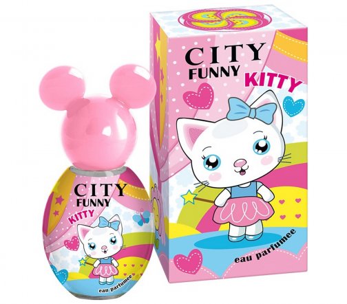 City Funny Kitty (Забавная Кошка) Душистая вода 30мл