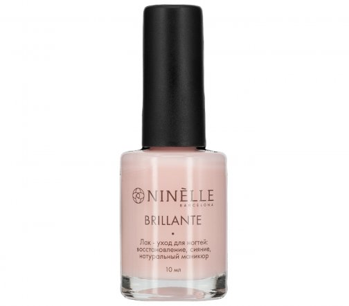 Ninelle Лак-уход для ногтей Brilliante 207 Розовый