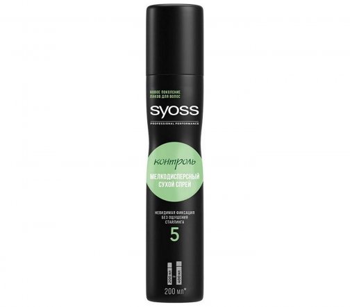 Schwarzkopf Syoss Спрей сухой мелкодисперсный контроль 200мл