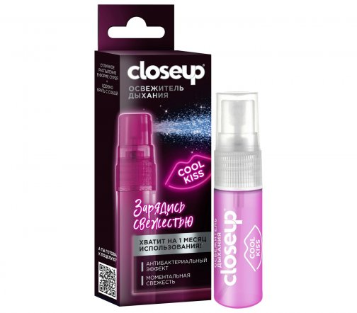 Clouse Up Освежитель для полости рта Cool Kiss 8мл