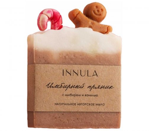 Innula Мыло натуральное Имбирный пряник 85гр