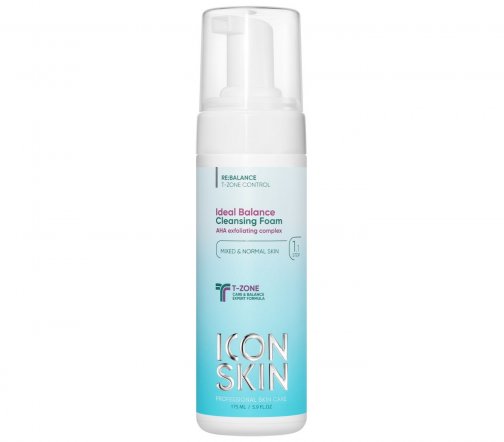 Icon Skin Пенка очищающая для умывания Ideal Balance 175мл
