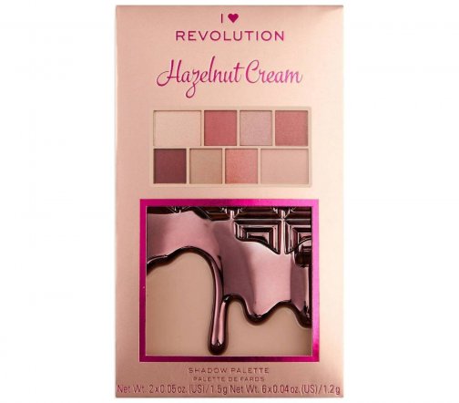 I Heart Revolution Палетка теней для век Chocolate Hazelnut Cream