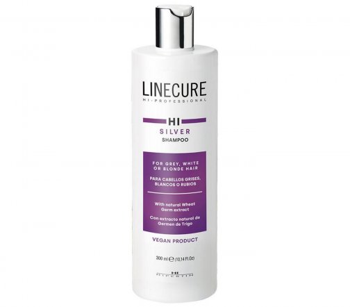Hipertin Linecure Шампунь для светлых и седых волос Silver Vegan