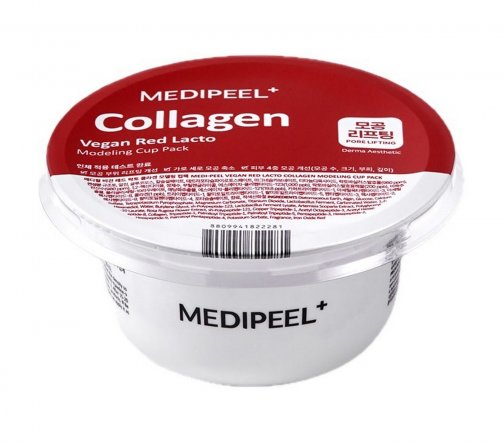 Medi-Peel Vegan Red Lacto Collagen Маска альгинатная восстанавливающая для лмца 28гр