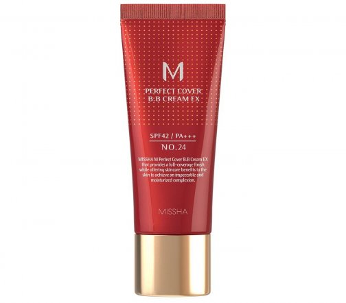 Missa M Perfect Cover BB Cream EX Тональный BB крем Идеальное покрытие SPF42 PA+++ тон 24 20мл
