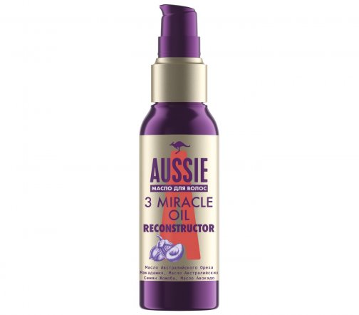 Aussie Масло для волос 3 Miracle Oil Reconstructor 100мл