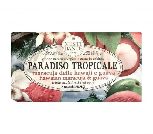 Nesti Dante Paradiso Tropicale Мыло Гуава и Маракуя 250гр
