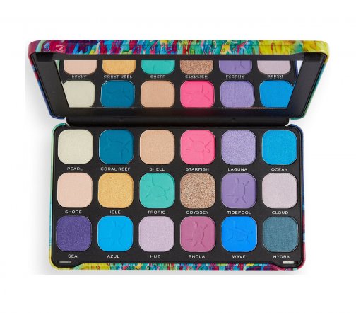 Makeup Revolution Палетка теней для век Forever Flawless Hydra Turtle