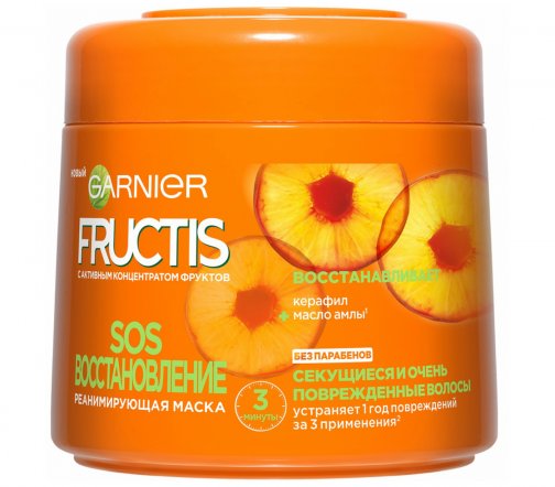 Garnier Fructis Маска для секущихся и поврежденных волос SOS Восстановление 300мл