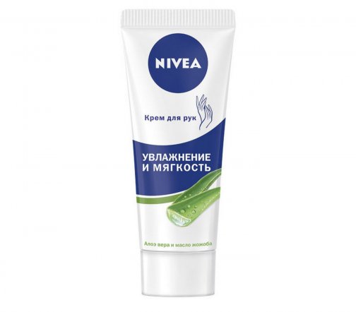 Nivea Увлажнение и мягкость Крем для рук Алоэ вера 75мл