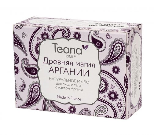 Teana Мыло натуральное Древняя магия Аргании 100гр