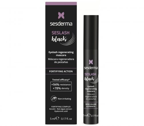 Sesderma Seslash (Сеслэш Тушь восстанавливающая для ресниц с эффектом объема и разделения 5мл