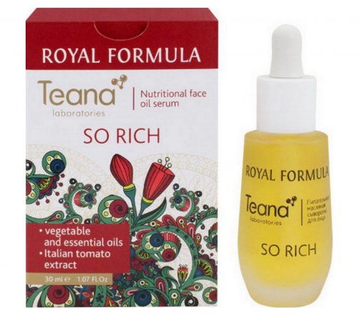 Teana Royal Formula Сыворотка для лица So Rich питательная 30мл